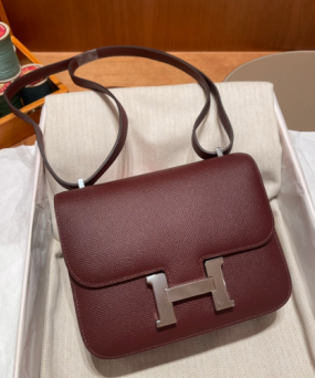 에르메스 콘스탄스18 보르도 은장 앱송